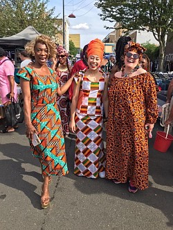 Fashion Parade through Deptford Market